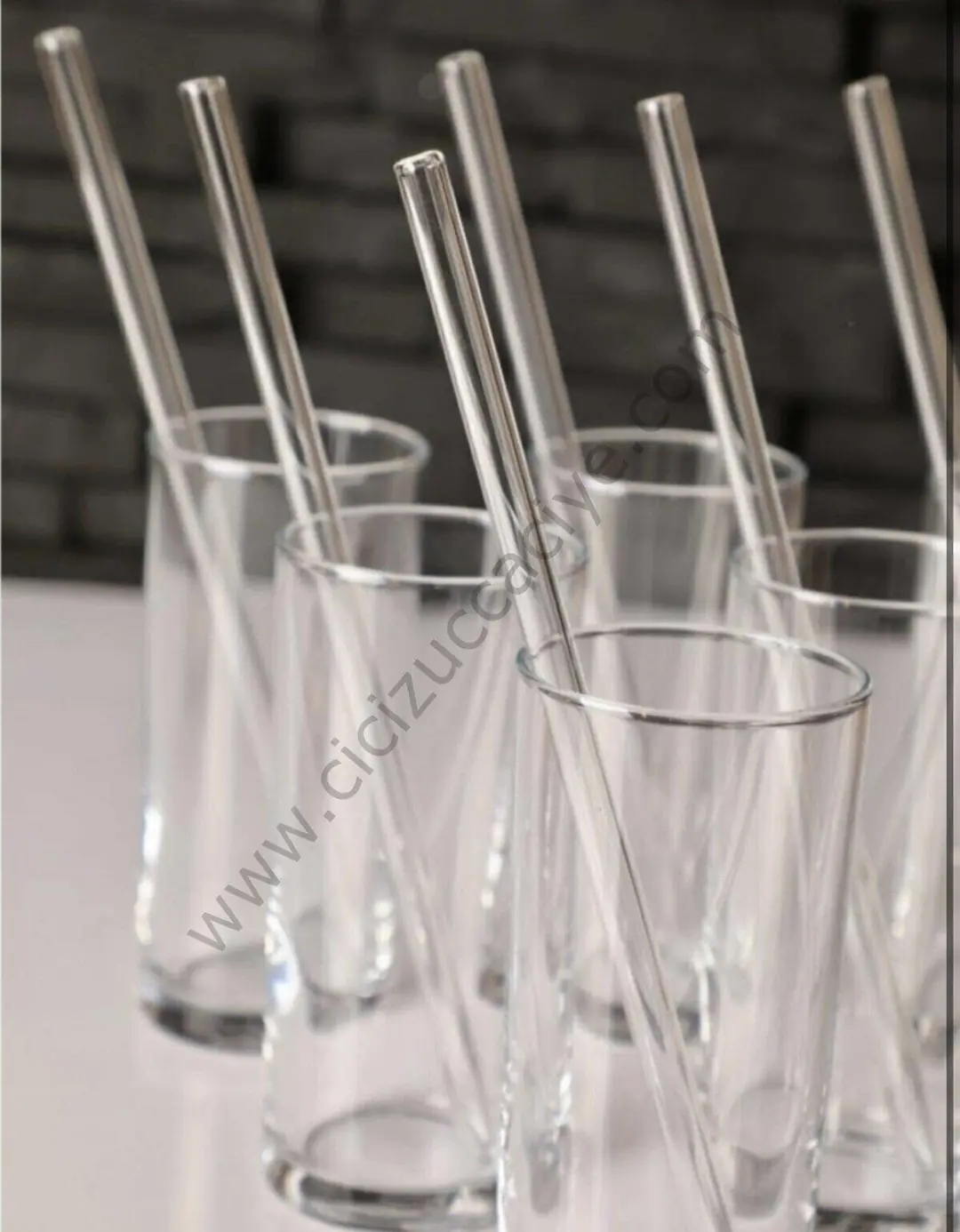6Lı Cam Pipet