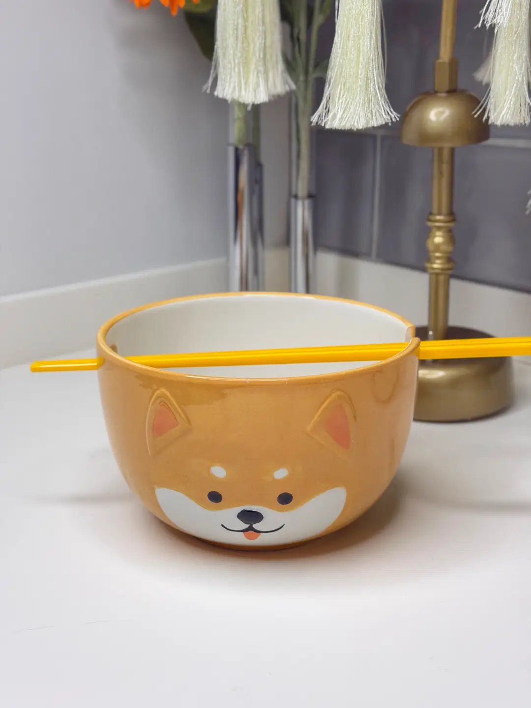Köpek Figürlü Noodle Kasesi